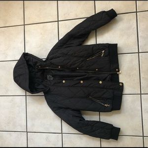 Black Winter Coat